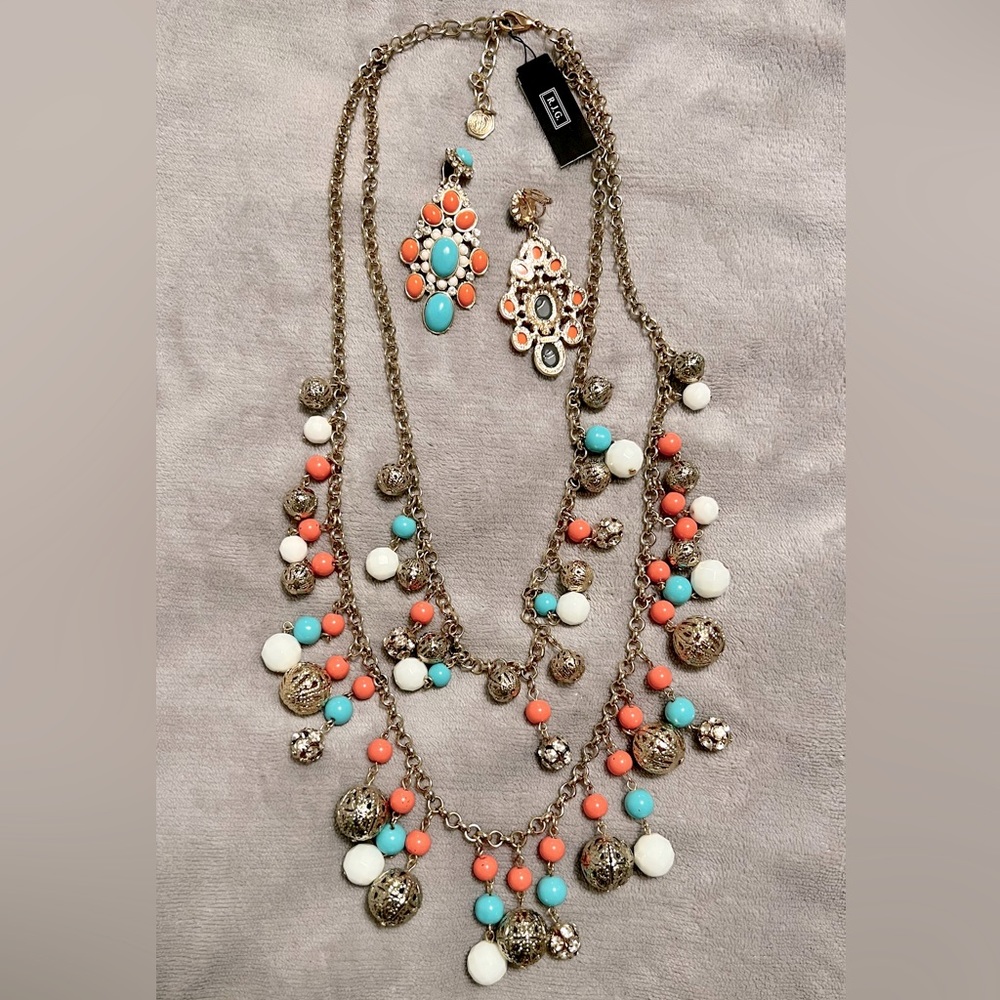 RJ Graziano Necklace/Earring Set